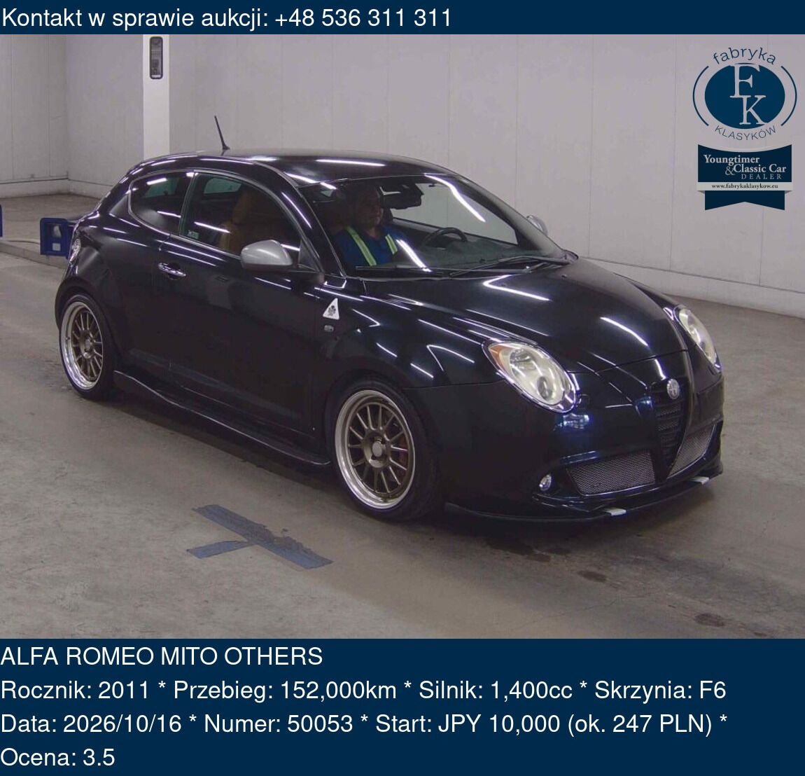 ALFA ROMEO MITO OTHERS 2011 - zdjęcie 2