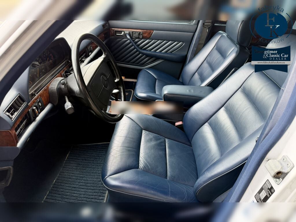 MERCEDES BENZ S-CLASS 4D 560SEL 1990 - zdjęcie 9