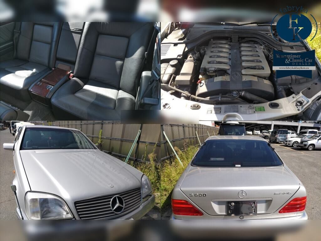 MERCEDES BENZ S-CLASS CP S600 1997 - zdjęcie 8