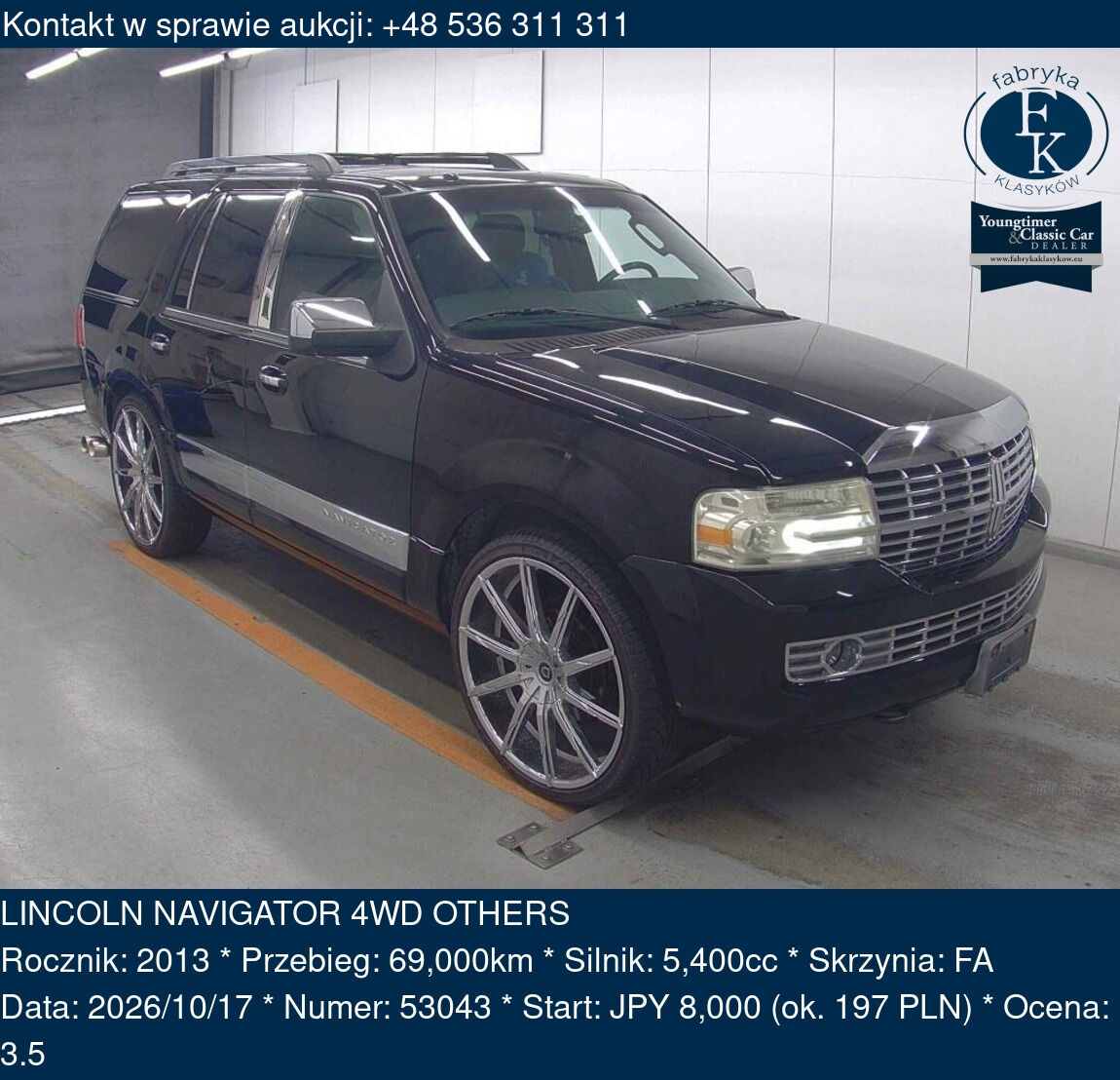 LINCOLN NAVIGATOR 4WD OTHERS 2013 - zdjęcie 2