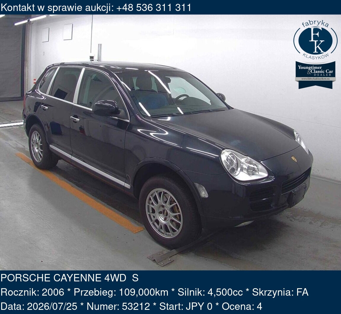 PORSCHE CAYENNE 4WD  S