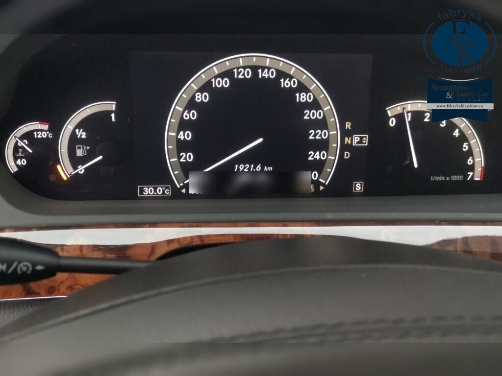MERCEDES BENZ S-CLASS 4D S500 LONG 2005 - zdjęcie 8