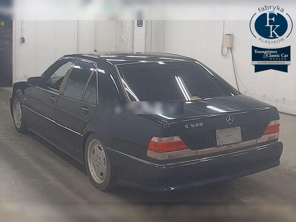 MERCEDES BENZ S-CLASS 4D 300SE 1992 - zdjęcie 4