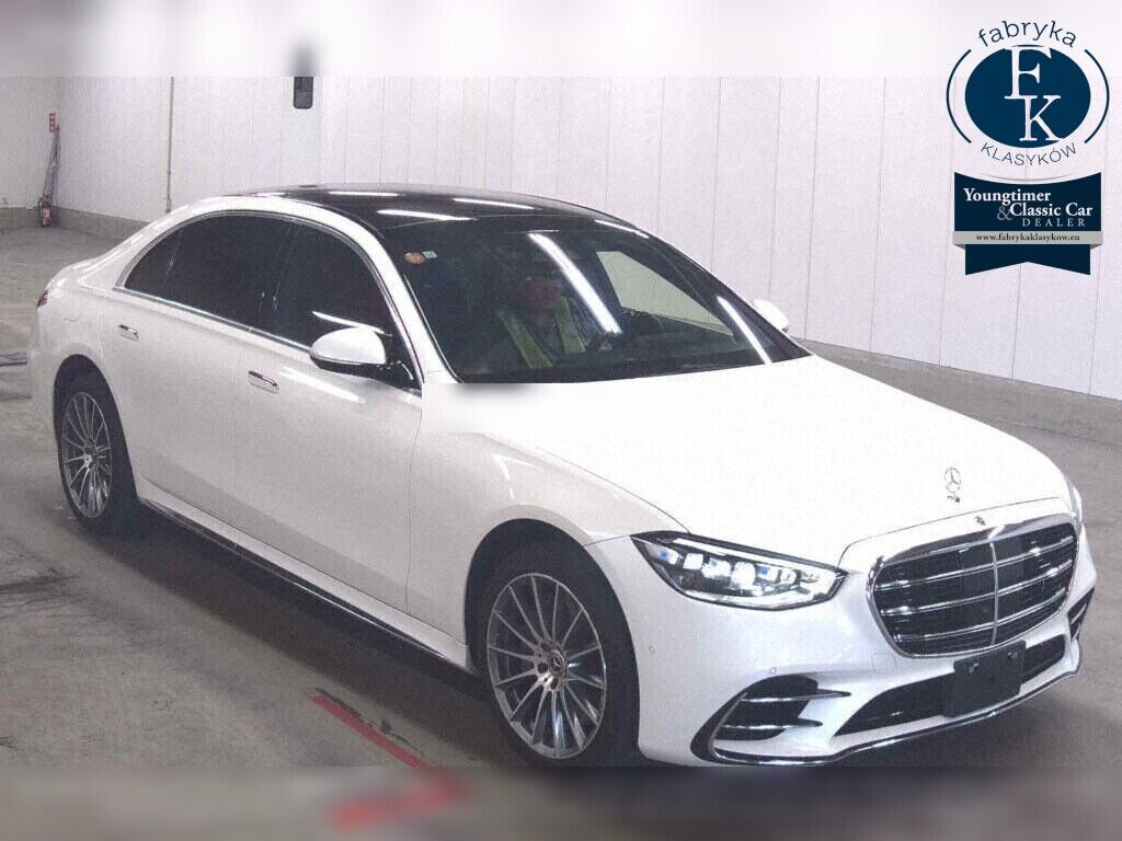 MERCEDES BENZ S-CLASS 4D 4WD S580 4MATIC LONG AMG LINE 2021 - zdjęcie 3