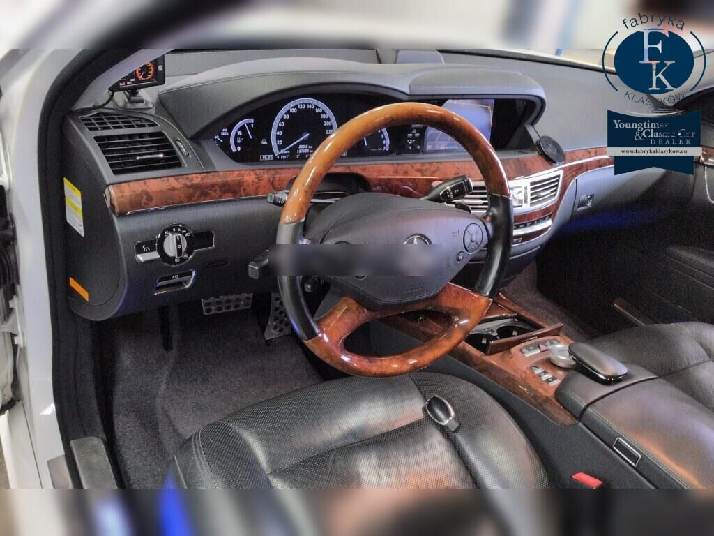 MERCEDES BENZ S-CLASS 4D HYBRID LONG 2009 - zdjęcie 5
