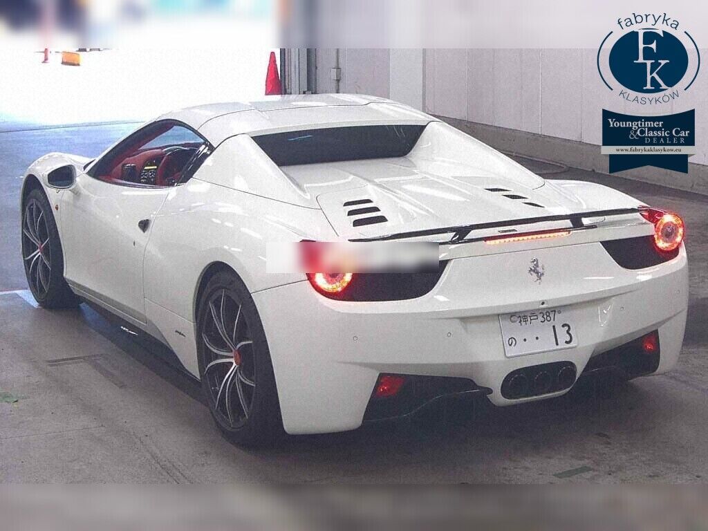 FERRARI 458 SPIDER BASE GRADE 2012 - zdjęcie 4