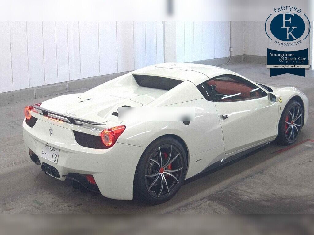 FERRARI 458 SPIDER BASE GRADE 2012 - zdjęcie 7