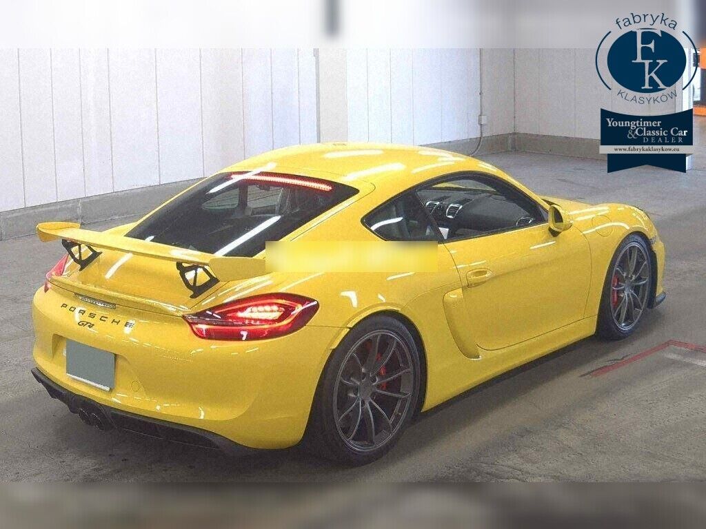 PORSCHE CAYMAN GT4 2016 - zdjęcie 7