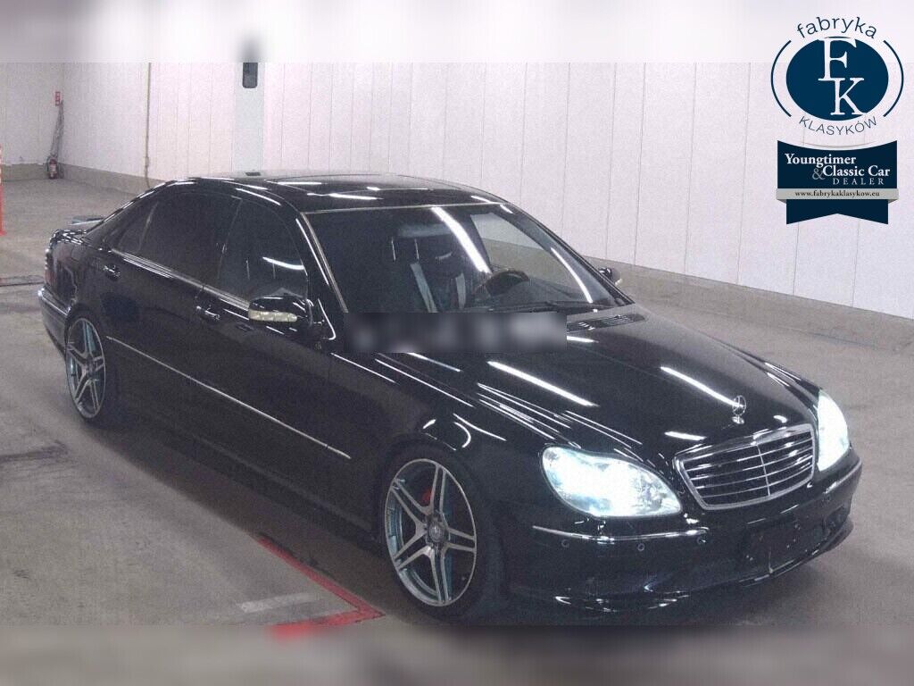MERCEDES BENZ S-CLASS 4D S55L AMG 2000 - zdjęcie 3