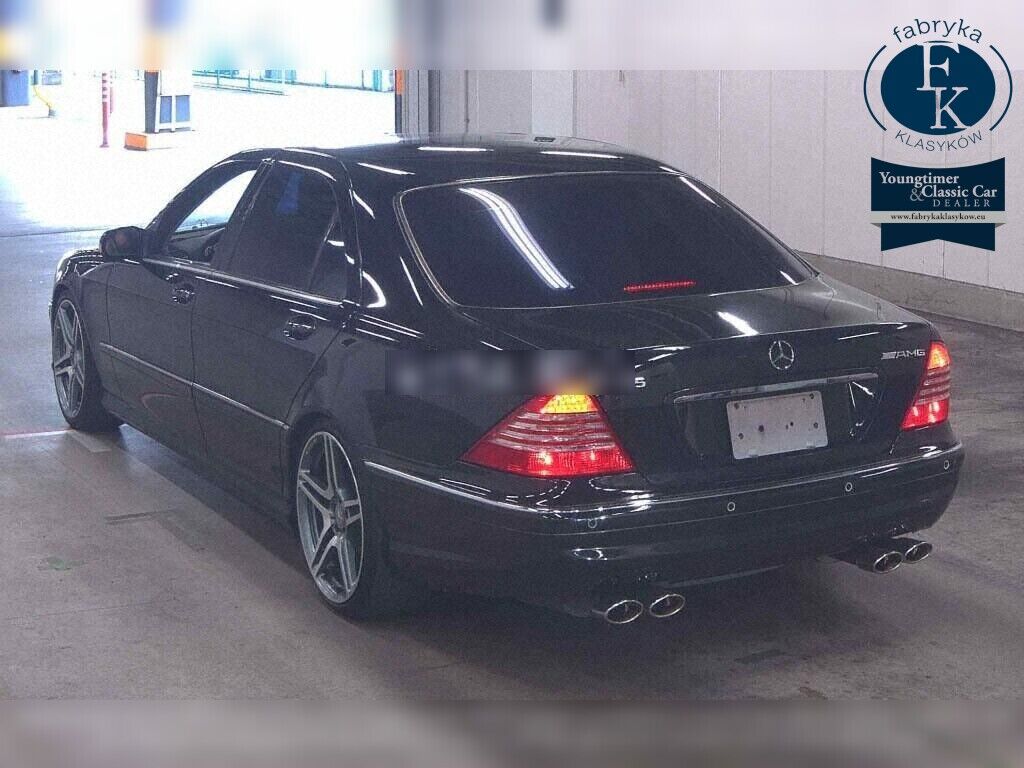 MERCEDES BENZ S-CLASS 4D S55L AMG 2000 - zdjęcie 4