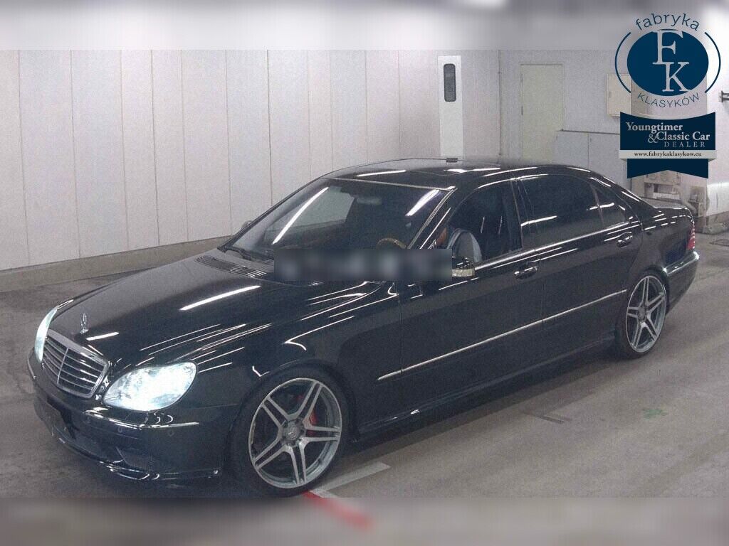 MERCEDES BENZ S-CLASS 4D S55L AMG 2000 - zdjęcie 6