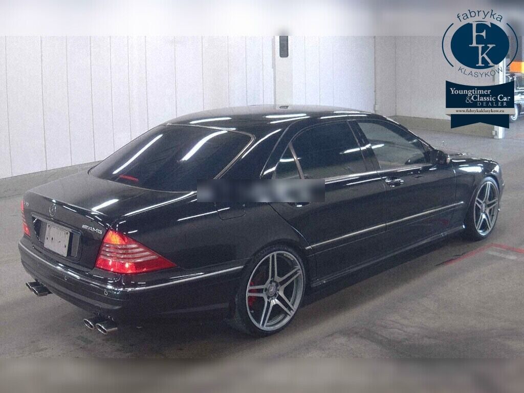 MERCEDES BENZ S-CLASS 4D S55L AMG 2000 - zdjęcie 7