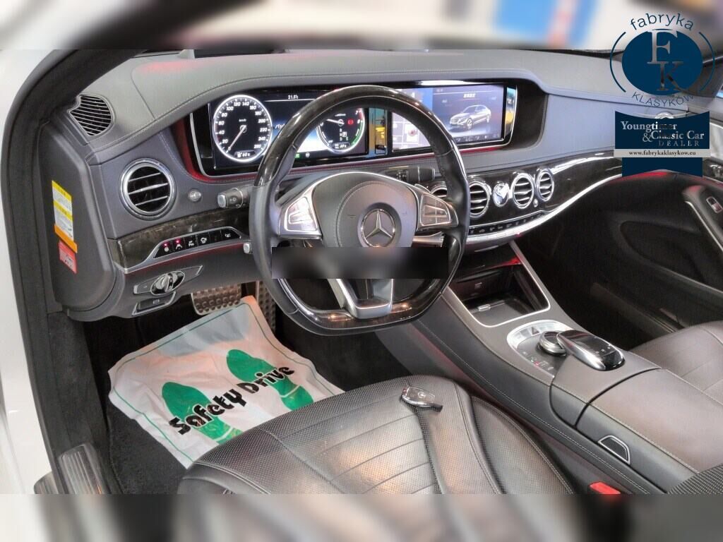 MERCEDES BENZ S-CLASS 4D S400 HYBRID EXCLUSIVE AMG SPORTS PACKAGE 2015 - zdjęcie 5
