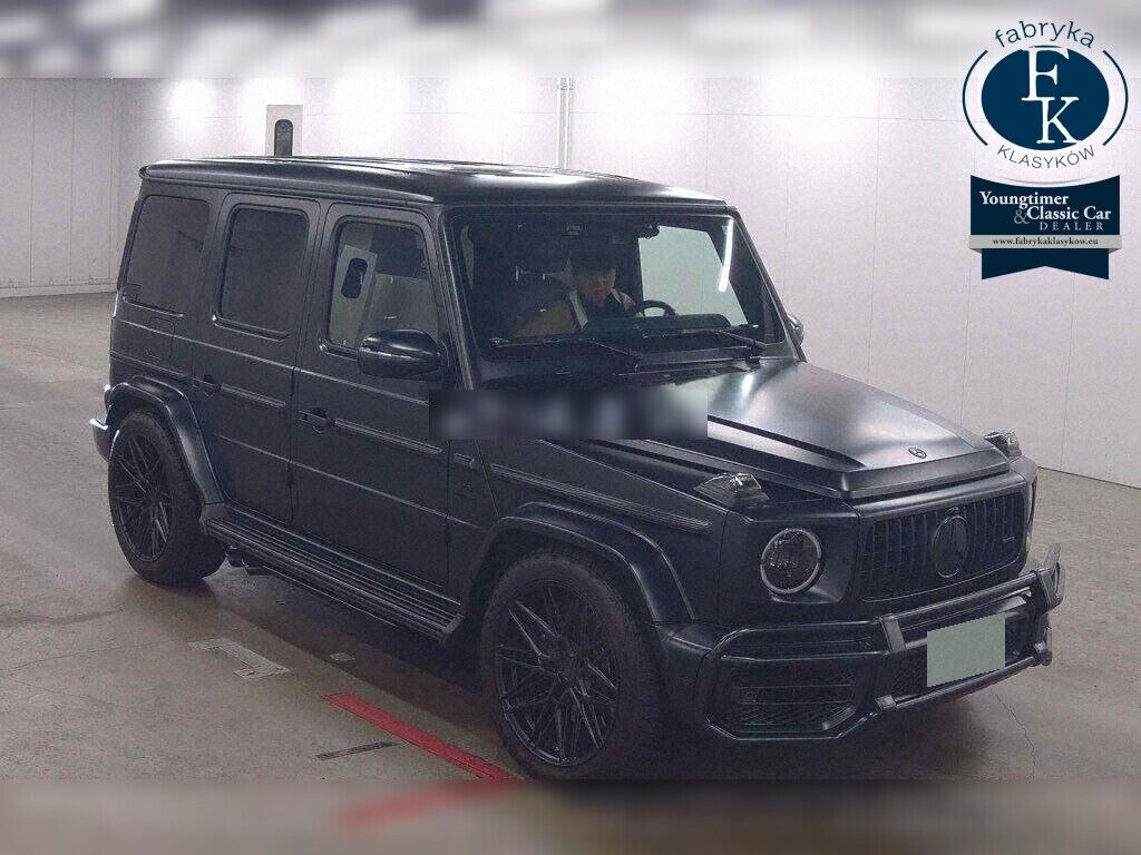 MERCEDES AMG G-CLASS 4WD G63 G MANUFAKTUR PROGRAM 2022 - zdjęcie 3