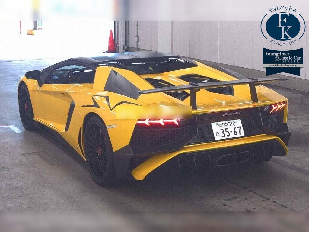 LAMBORGHINI AVENTADOR OP 4WD LP750-4 SV ROADSTER 2017 - zdjęcie 4
