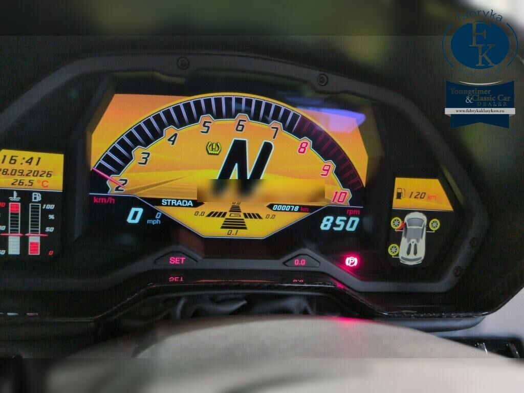 LAMBORGHINI AVENTADOR OP 4WD LP750-4 SV ROADSTER 2016 - zdjęcie 8
