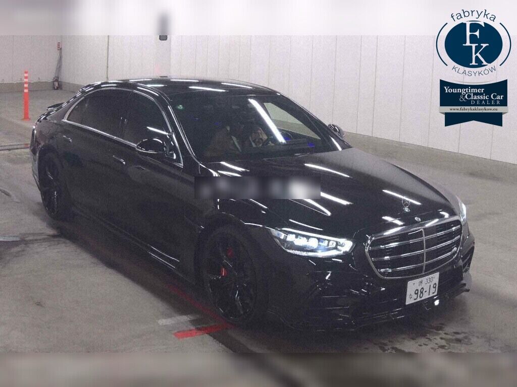 MERCEDES BENZ S-CLASS 4D 4WD S500 4MATIC LONG AMG LINE 2021 - zdjęcie 3