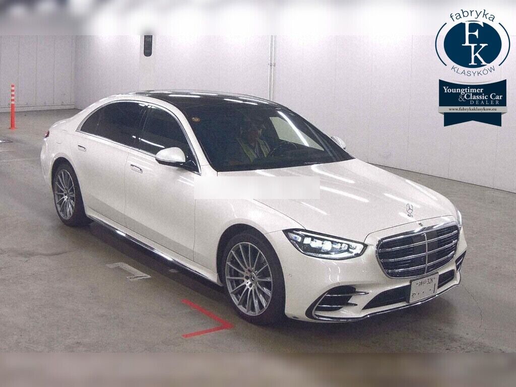 MERCEDES BENZ S-CLASS 4D 4WD S580 4MATIC LONG AMG LINE 2021 - zdjęcie 3