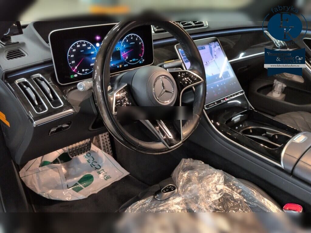 MERCEDES BENZ S-CLASS 4D 4WD S580 4MATIC LONG AMG LINE 2021 - zdjęcie 5