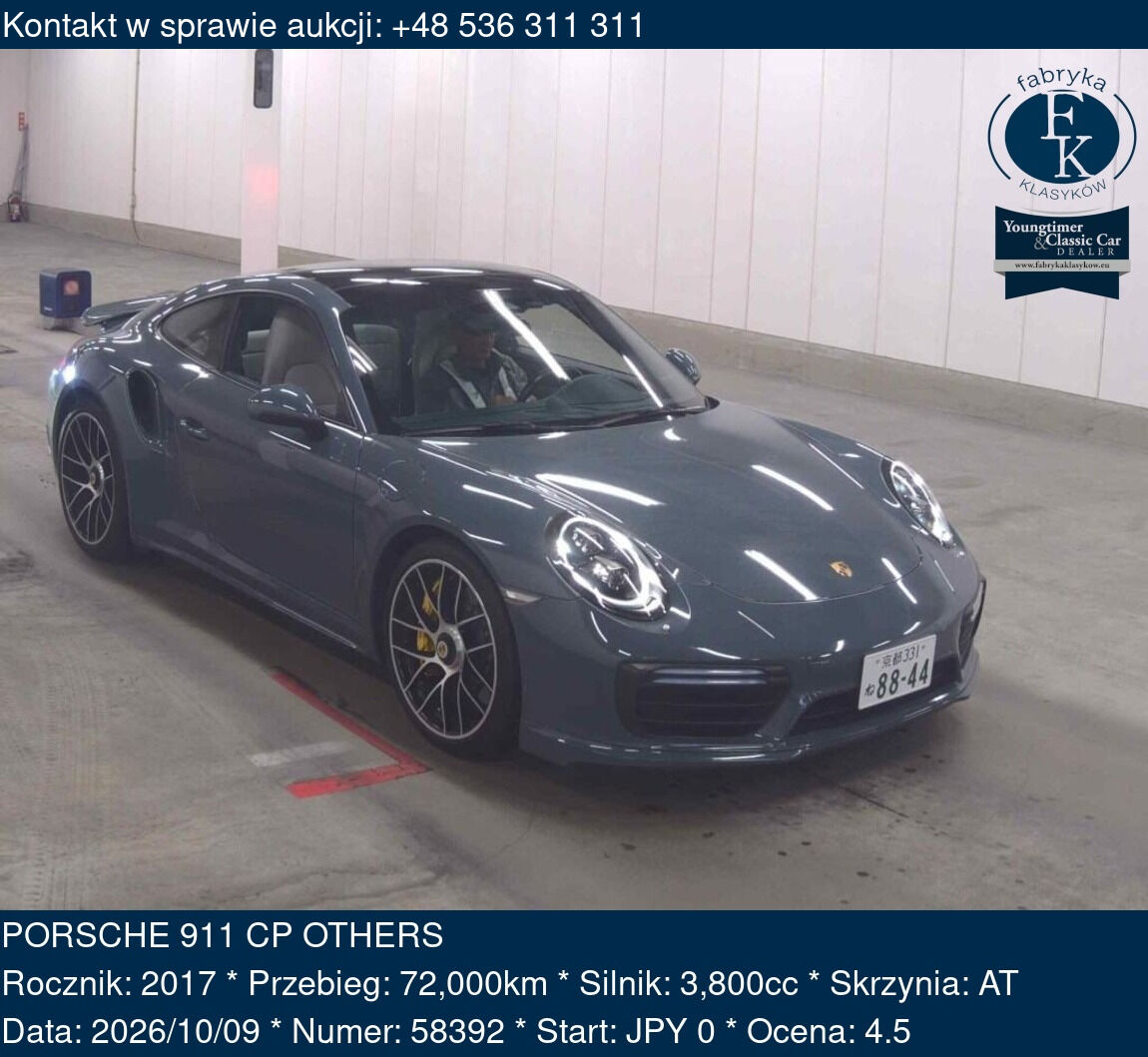 PORSCHE 911 CP OTHERS 2017 - zdjęcie 2