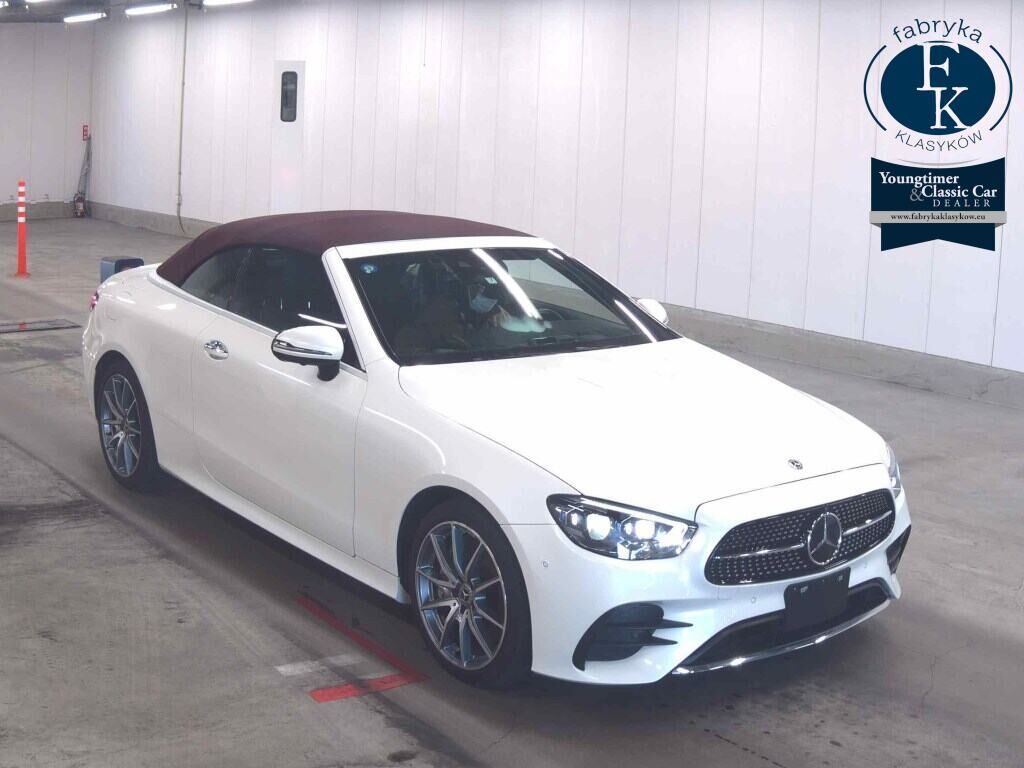 MERCEDES BENZ E-CLASS OP 4WD E450 4MATIC CABRIOLET SPORTS 2021 - aukcja, lot 58395