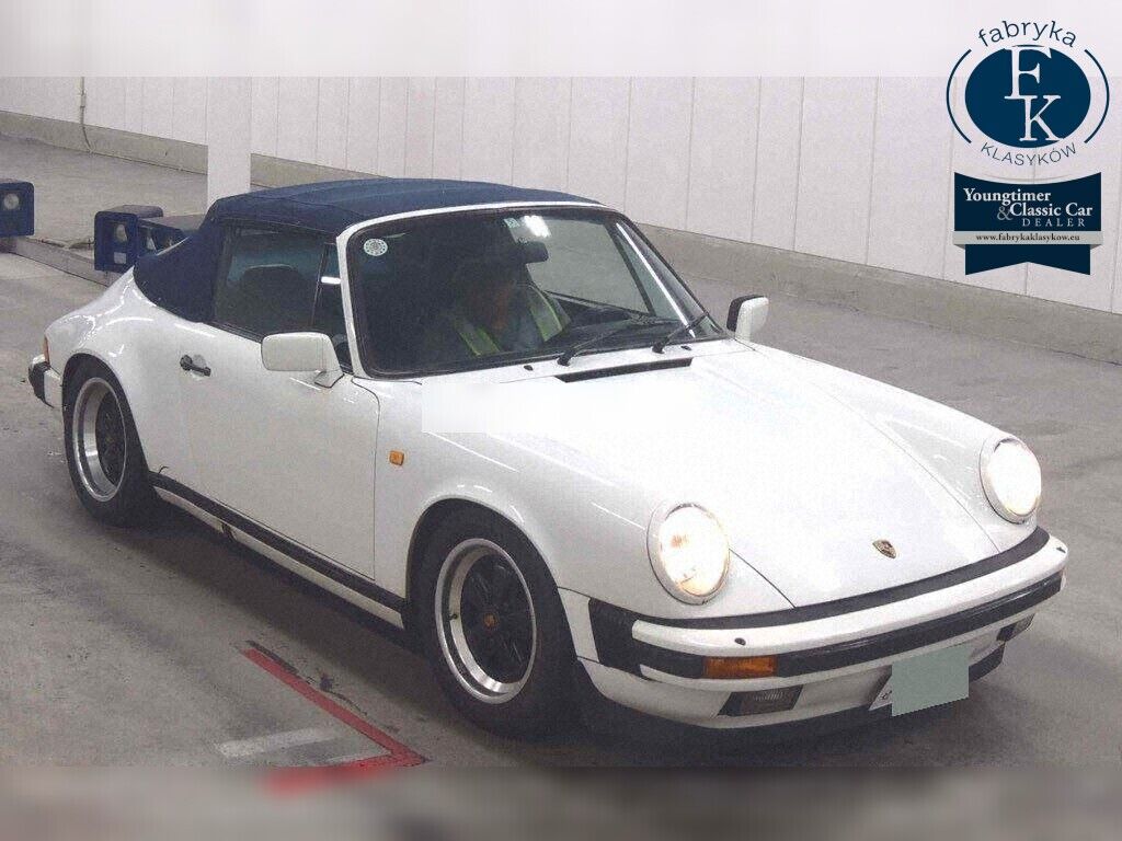 PORSCHE 911 OP 911 CARRERA CABRIOLET 1987 - zdjęcie 3
