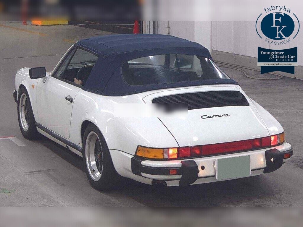 PORSCHE 911 OP 911 CARRERA CABRIOLET 1987 - zdjęcie 4
