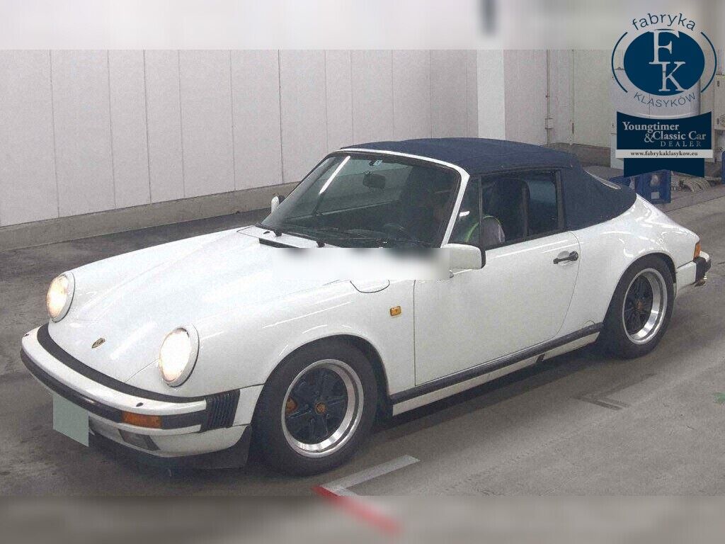 PORSCHE 911 OP 911 CARRERA CABRIOLET 1987 - zdjęcie 6