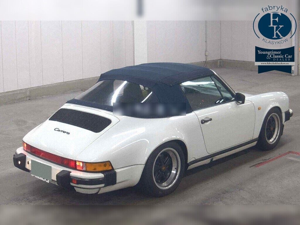 PORSCHE 911 OP 911 CARRERA CABRIOLET 1987 - zdjęcie 7