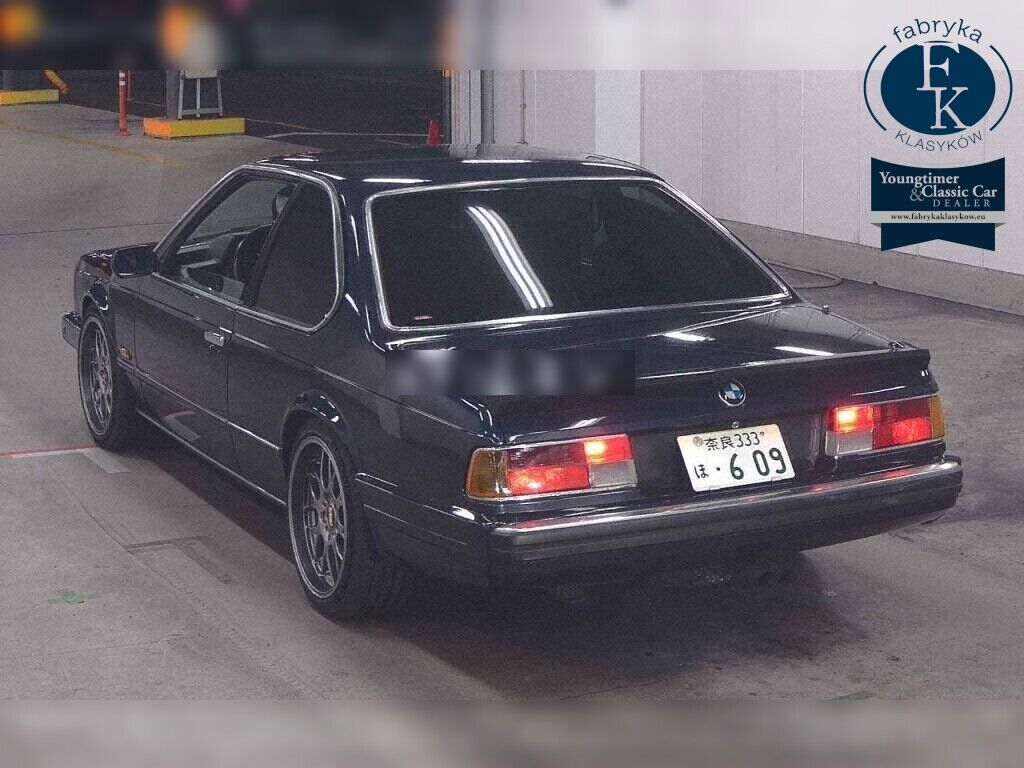 BMW 6 SERIES CP 635CSI 1989 - zdjęcie 4