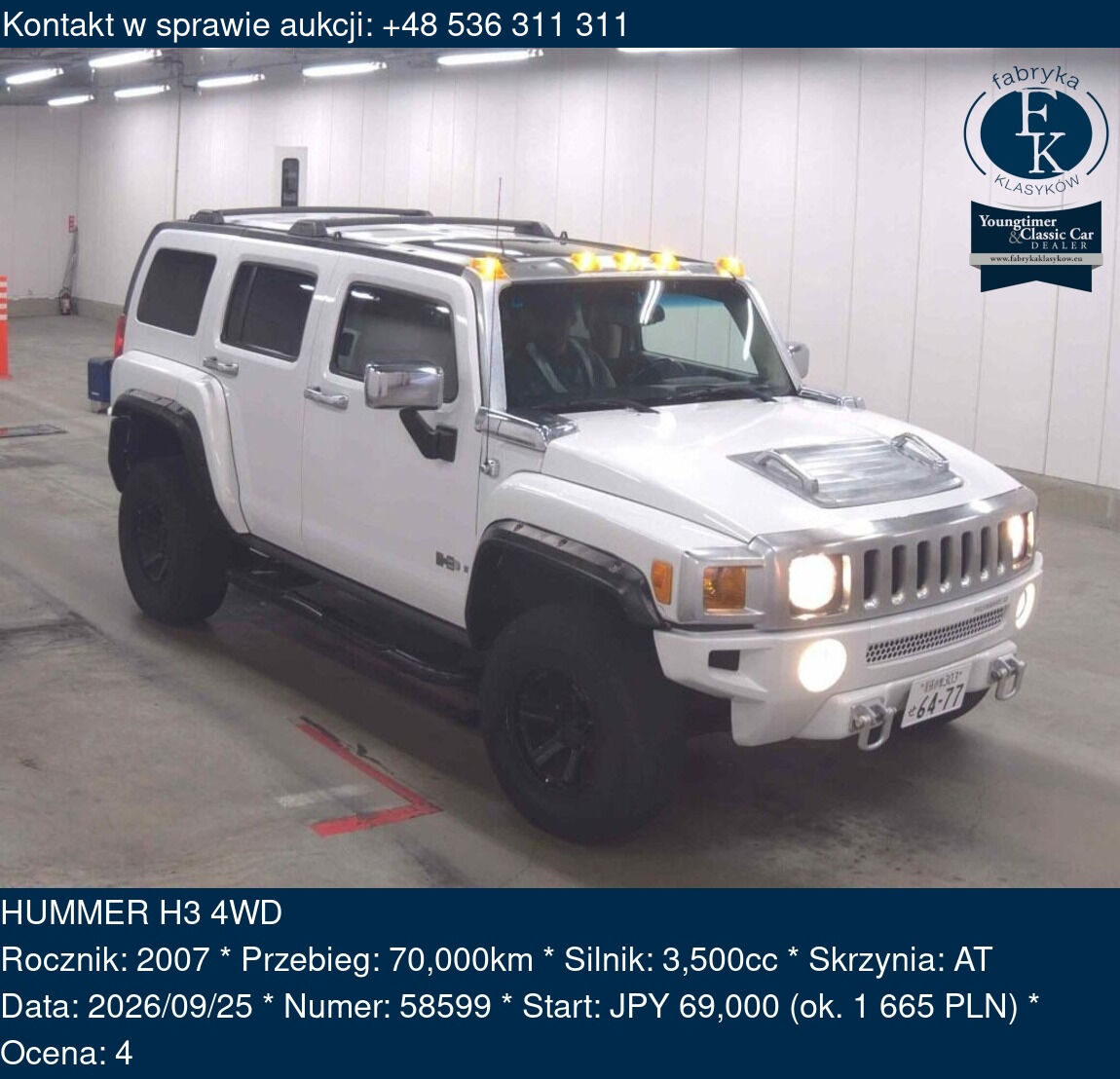 HUMMER H3 4WD 2007 - zdjęcie 2