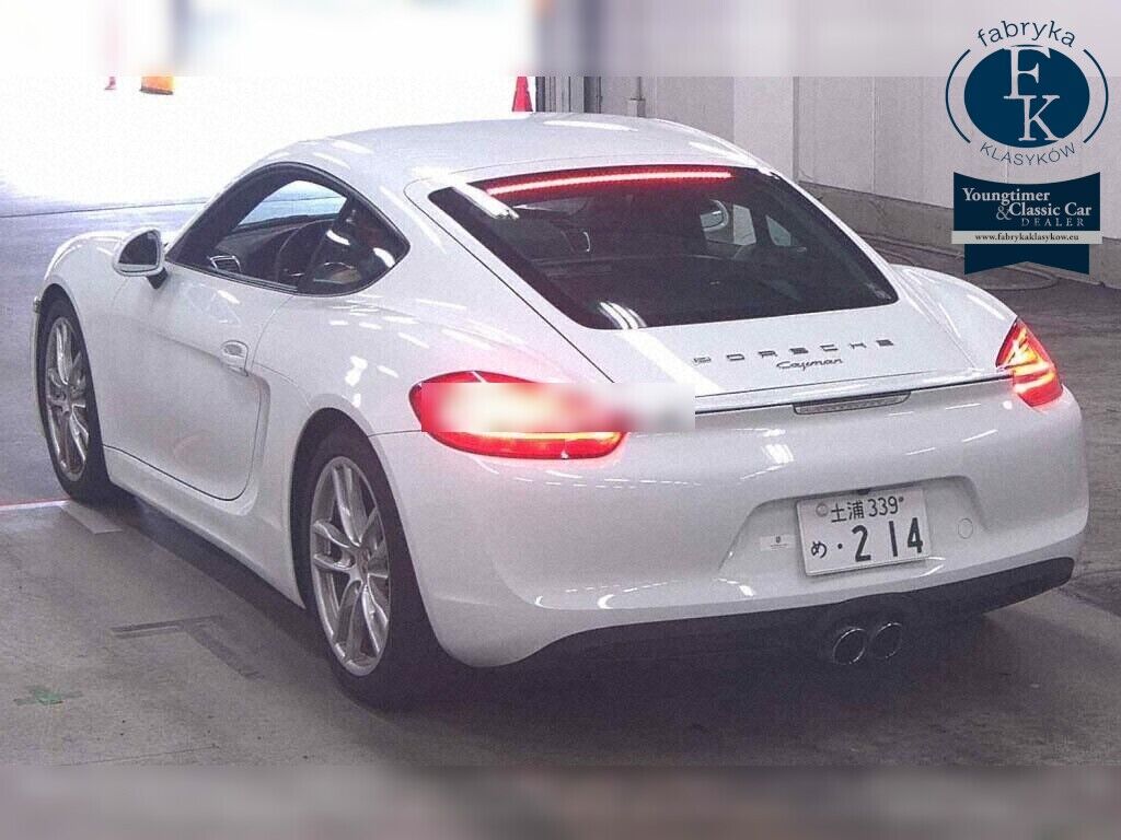 PORSCHE CAYMAN BASE GRADE 2013 - zdjęcie 4