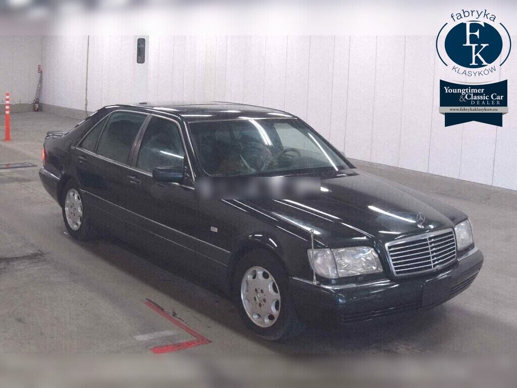 MERCEDES BENZ S-CLASS 4D S600L 1996 - zdjęcie 3