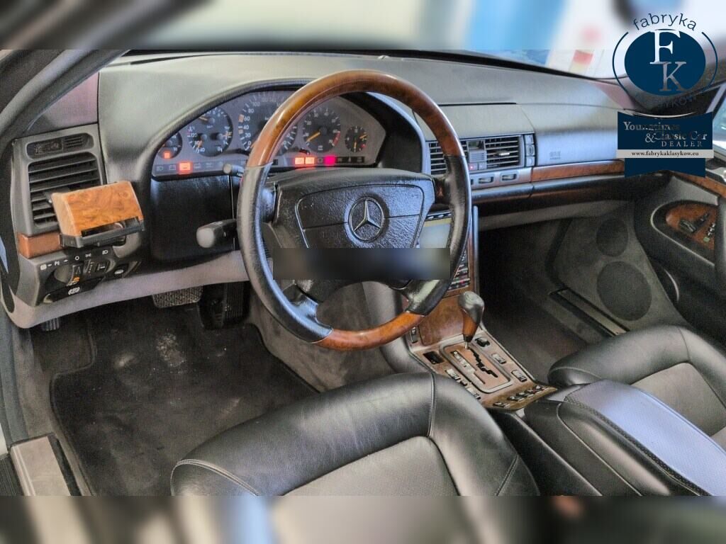 MERCEDES BENZ S-CLASS 4D S600L 1996 - zdjęcie 5