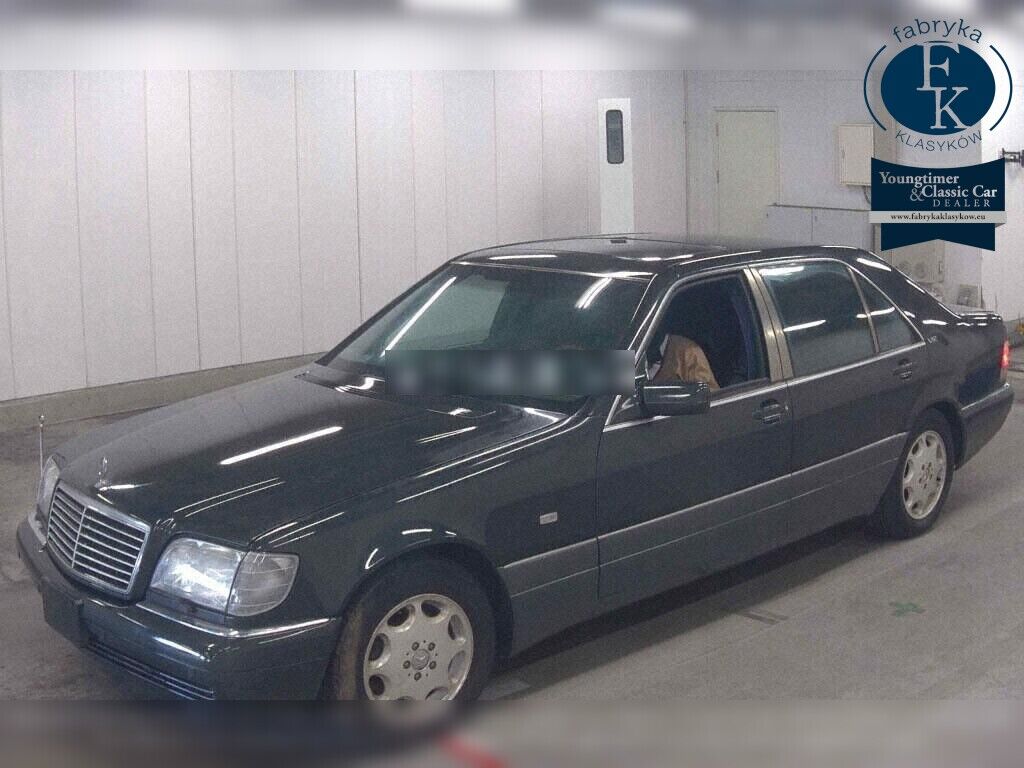 MERCEDES BENZ S-CLASS 4D S600L 1996 - zdjęcie 6