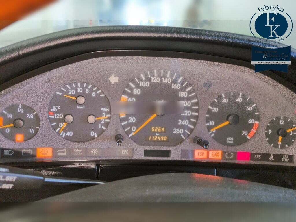 MERCEDES BENZ S-CLASS 4D S600L 1996 - zdjęcie 8