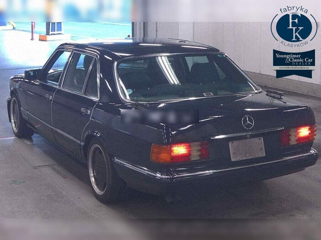 MERCEDES BENZ S-CLASS 4D 420SEL 1987 - zdjęcie 4