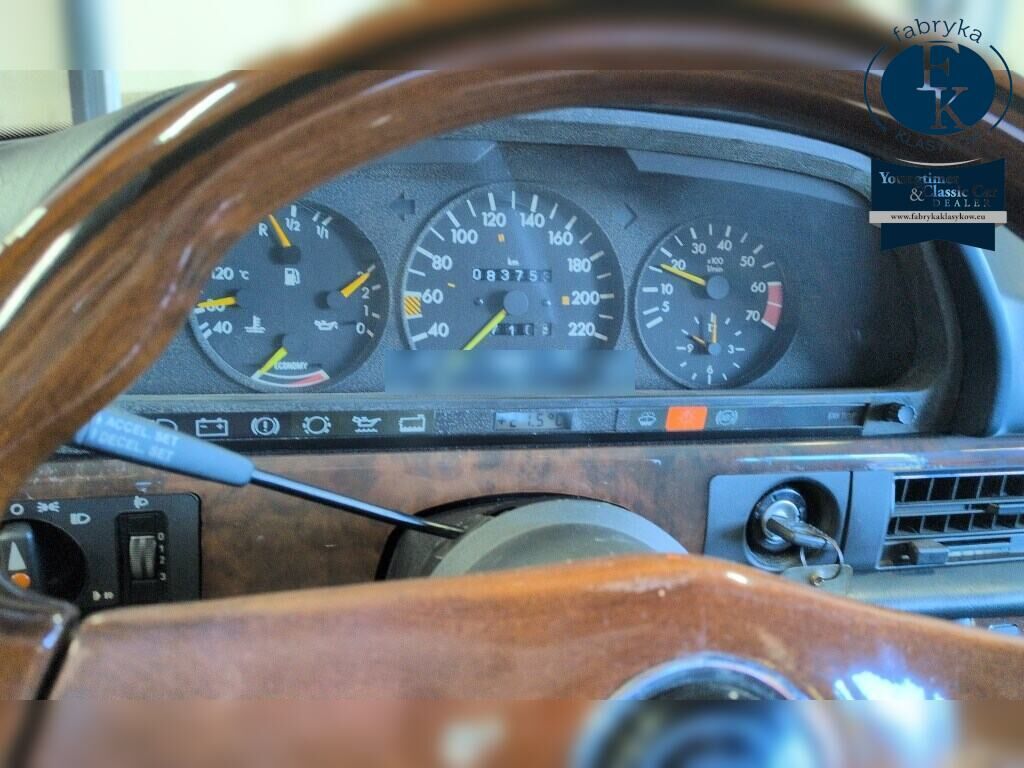 MERCEDES BENZ S-CLASS 4D 420SEL 1987 - zdjęcie 8