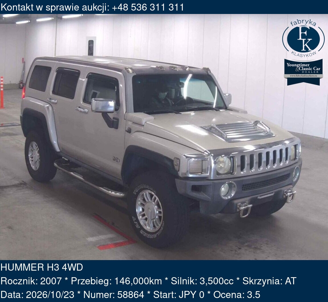 HUMMER H3 4WD 2007 - zdjęcie 2