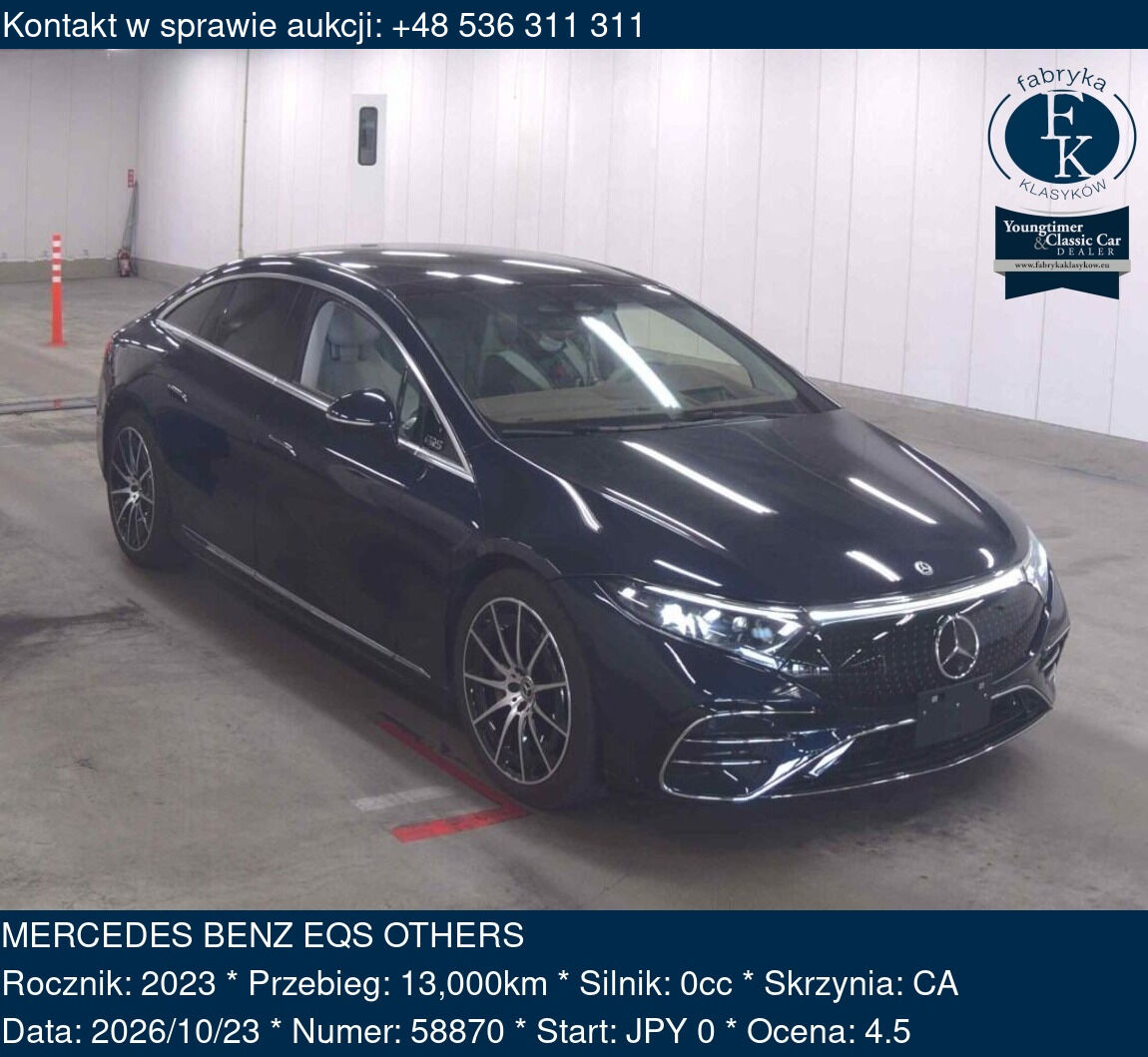 MERCEDES BENZ EQS OTHERS 2023 - zdjęcie 2