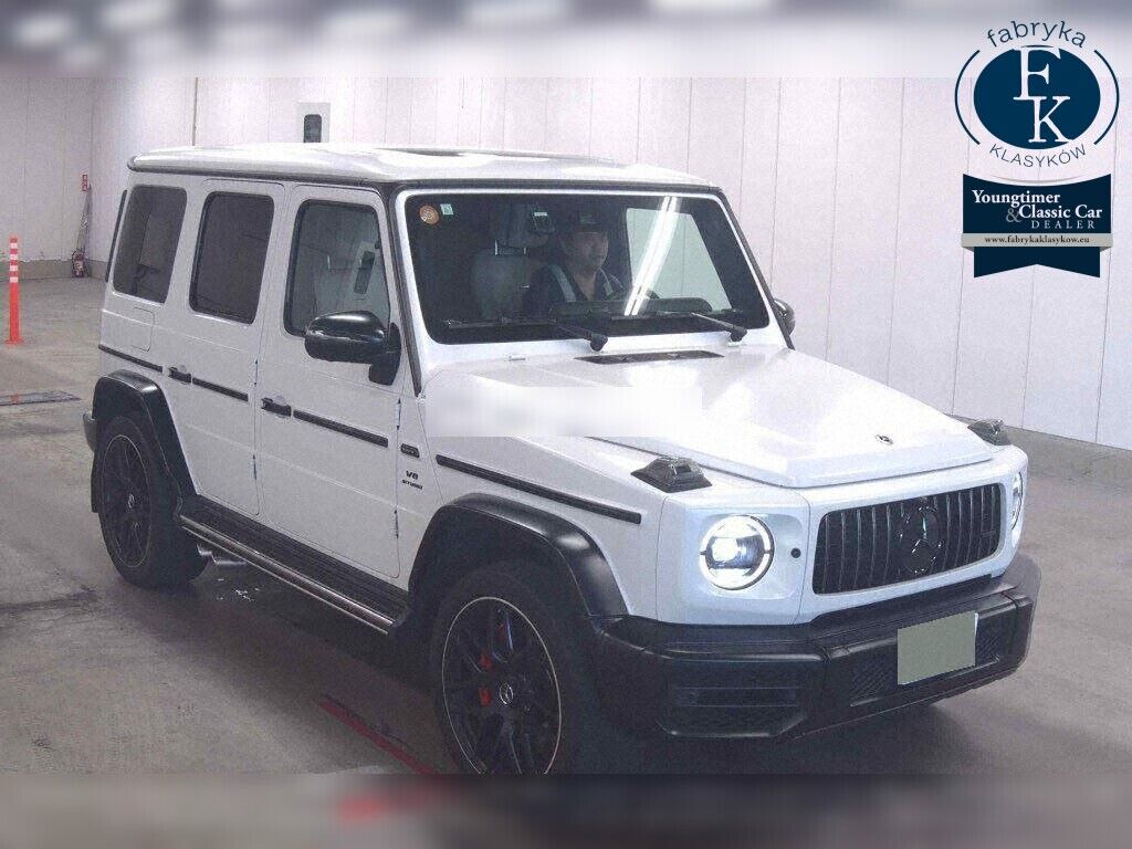 MERCEDES AMG G-CLASS 4WD G63 EDITION MAGNO WHITE 2023 - zdjęcie 3