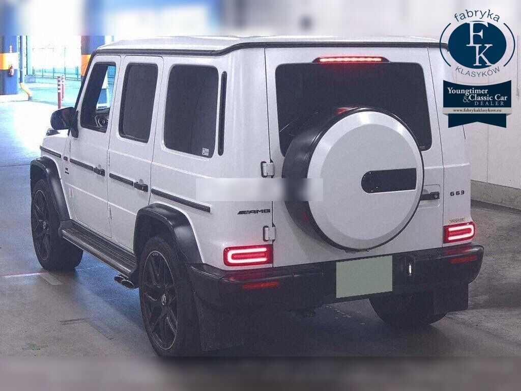 MERCEDES AMG G-CLASS 4WD G63 EDITION MAGNO WHITE 2023 - zdjęcie 4