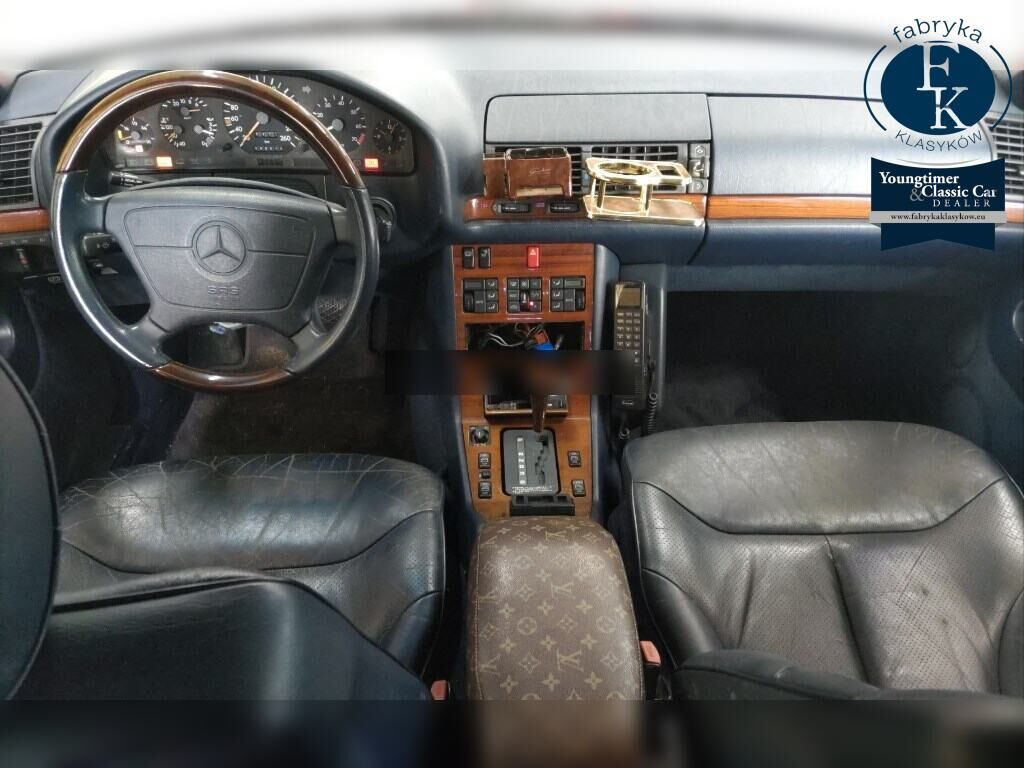 MERCEDES BENZ S-CLASS 4D 300SE 1992 - zdjęcie 5