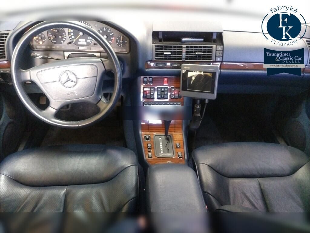 MERCEDES BENZ S-CLASS 4D 1992 - zdjęcie 5