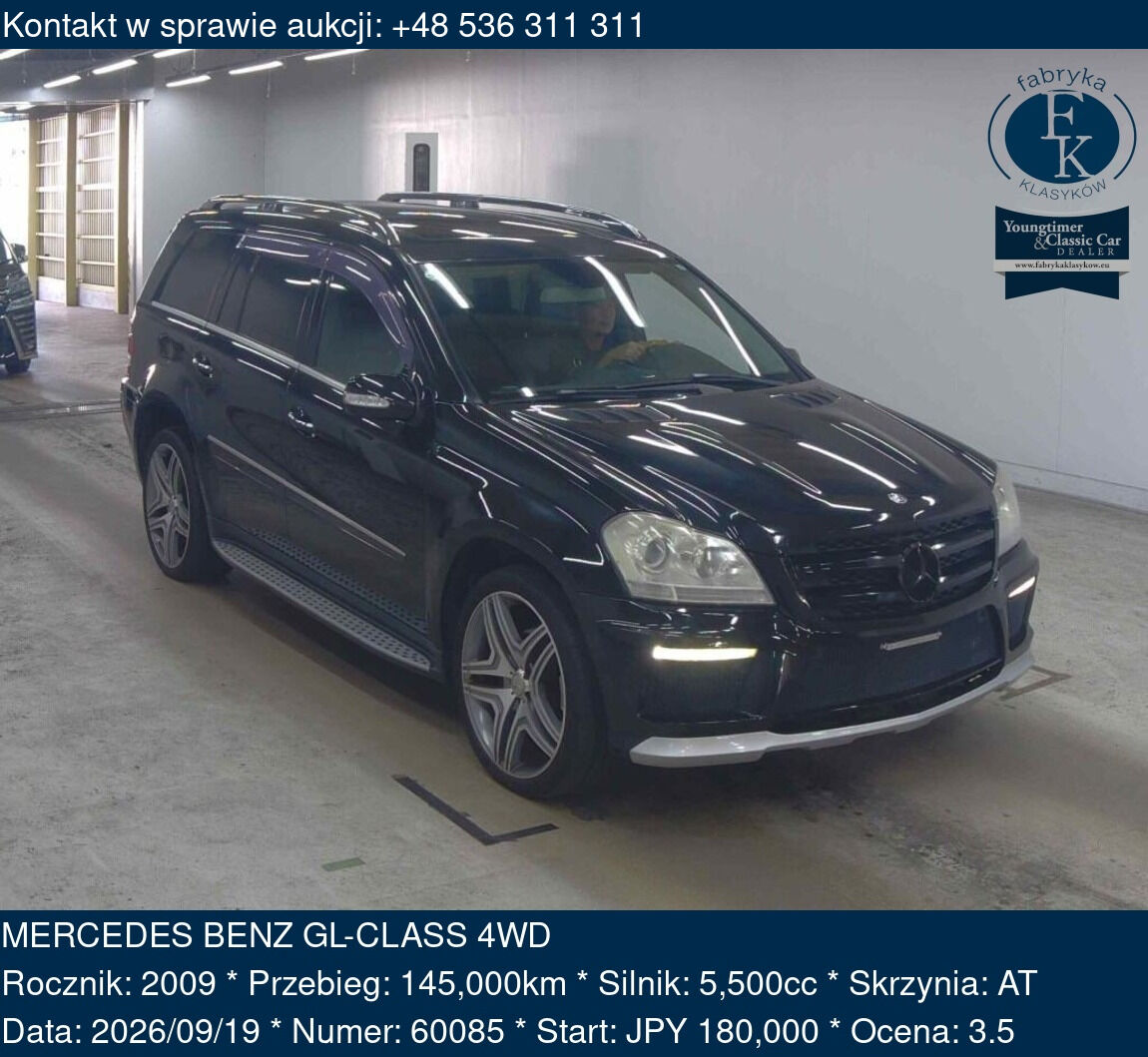 MERCEDES BENZ GL-CLASS 4WD 2009 - zdjęcie 2