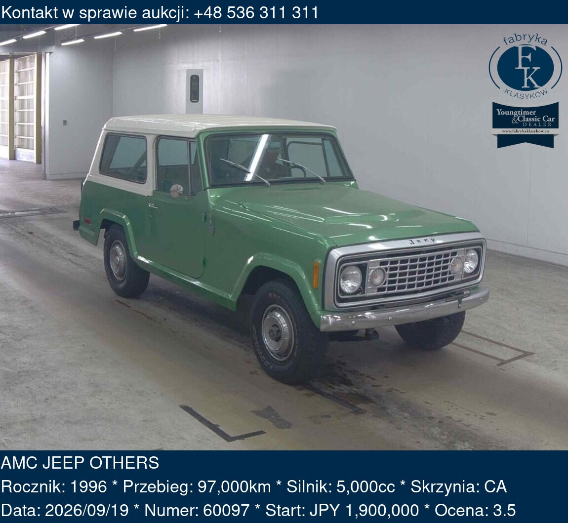 AMC JEEP OTHERS 1996 - zdjęcie 2