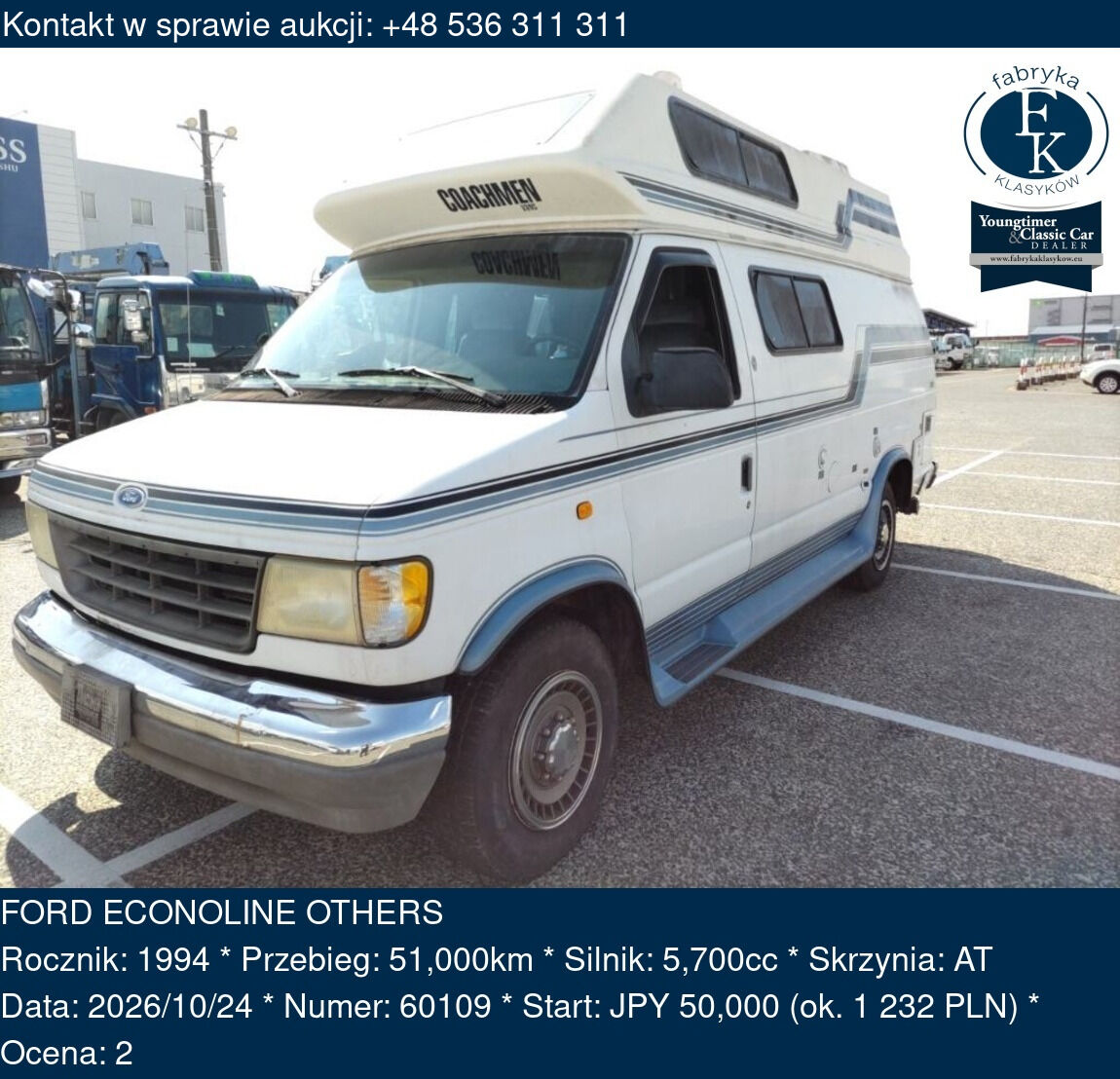 FORD ECONOLINE OTHERS 1994 - zdjęcie 2
