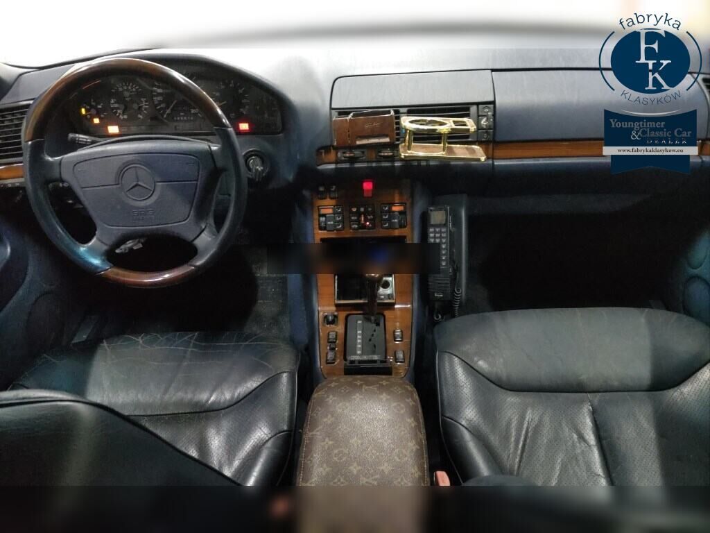 MERCEDES BENZ S-CLASS 4D 300SE 1992 - zdjęcie 5