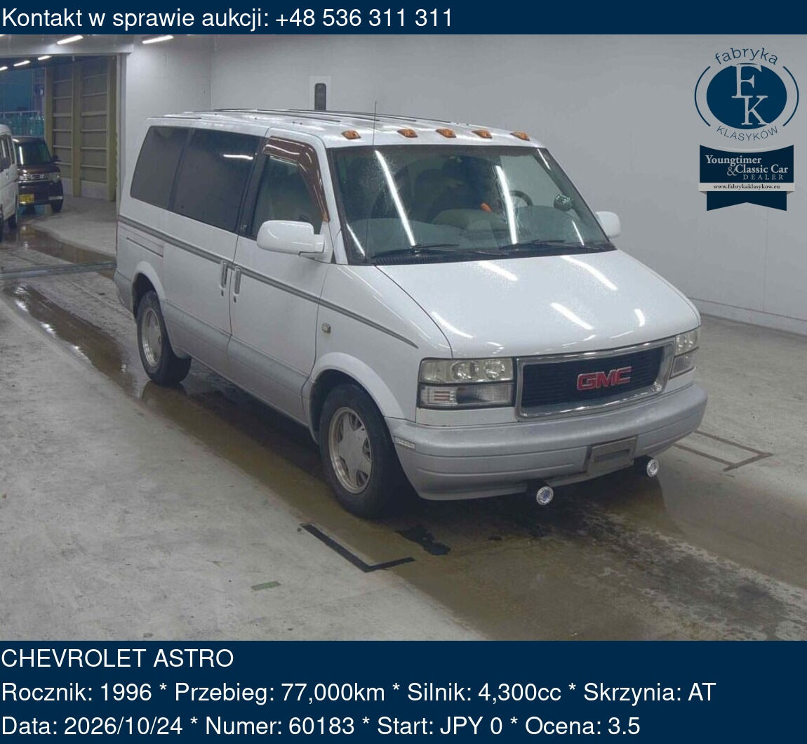 CHEVROLET ASTRO 1996 - zdjęcie 2