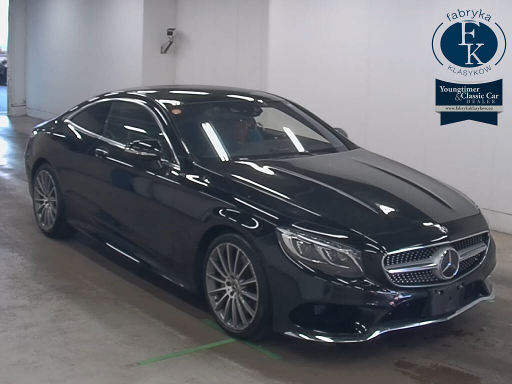 MERCEDES BENZ S-CLASS CP 4WD S400 4MATIC COUPE AMG LINE 2017 - aukcja, lot 6027